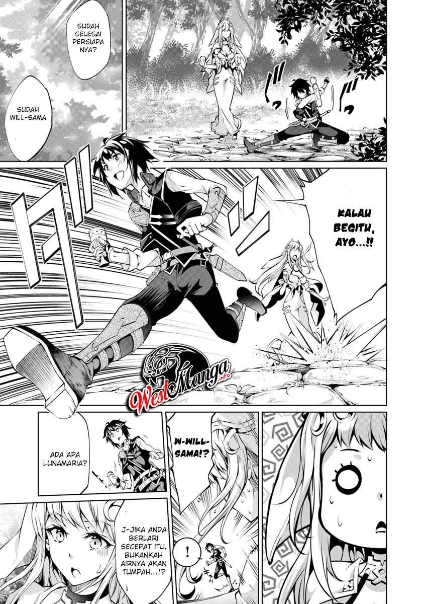 Kamigami ni Sodaterare Shimo no, Saikyou to Naru chapter 4